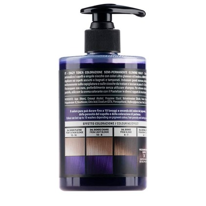 Тонуючий бальзам Black Crazy Toner СЯЮЧИЙ ФІОЛЕТОВИЙ, 300мл - фото 1