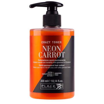 Тонуючий бальзам Black Crazy Toner НЕОНОВА МОРКВА, 300мл