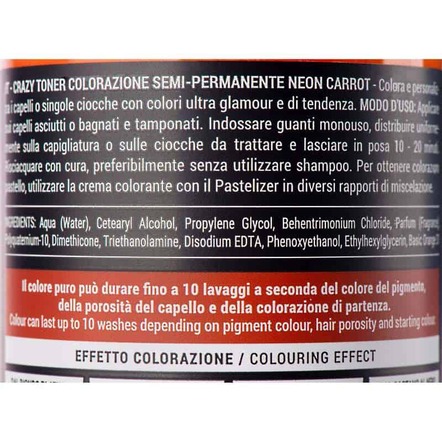 Тонуючий бальзам Black Crazy Toner НЕОНОВА МОРКВА, 300мл - фото 4