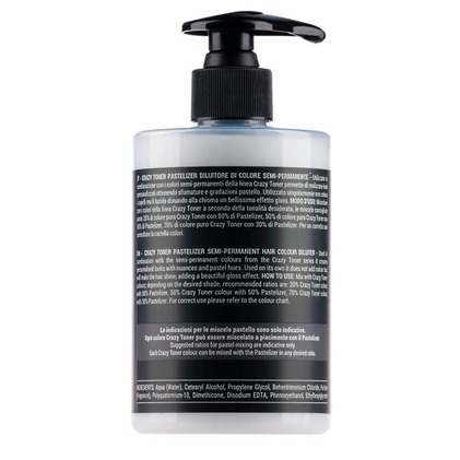 Тонуючий бальзам Black Crazy Toner, ПАСТЕЛІЗАТОР, 300мл - фото 1