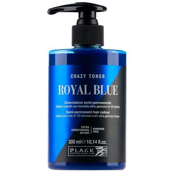 Тонуючий бальзам Black Crazy Toner КОРОЛІВСЬКИЙ СИНІЙ, 300мл