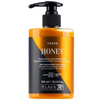 Тонуючий бальзам Black Toner МЕДОВИЙ, 300мл