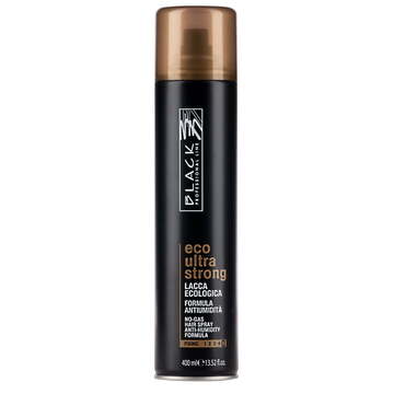 Лак без газу ультра сильної фіксації Black Eco Ultra Strong, 400мл