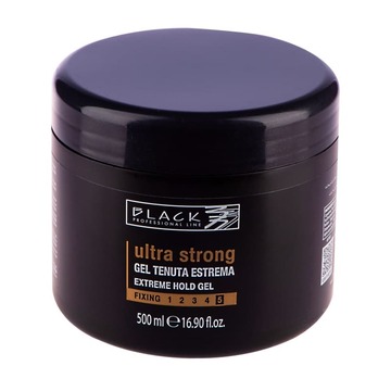 Гель ультра сильної фіксації Black Ultra Strong, 500мл
