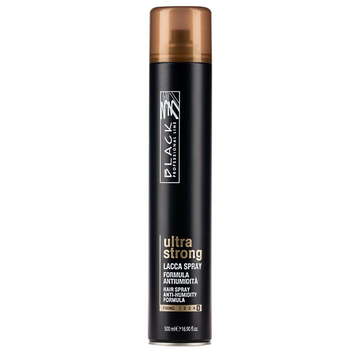 Лак ультра сильної фіксації Black Ultra Strong, 500мл