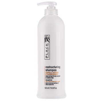 Реструктуруючий шампунь Black Restructuring shampoo, 500мл